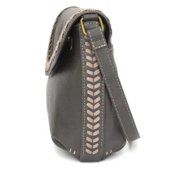 Braided Boho Crossbody - Ink