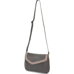 Braided Boho Crossbody - Ink