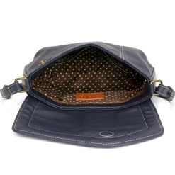 Braided Boho Crossbody - Navy
