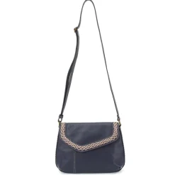 Braided Boho Crossbody - Navy