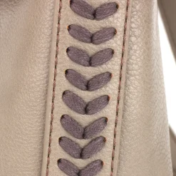 Braided Boho Crossbody - Warm Gray