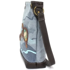 Canvas Crossbody - Turtles