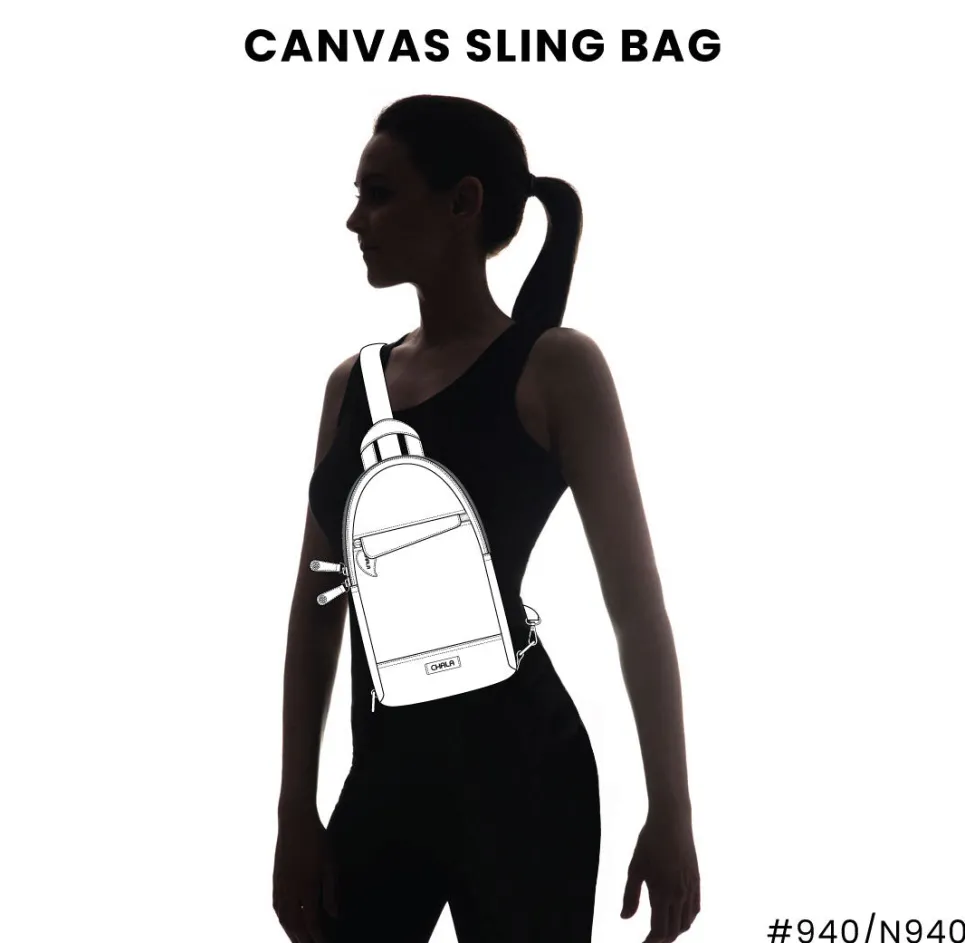Canvas Sling Bag - Big Foot