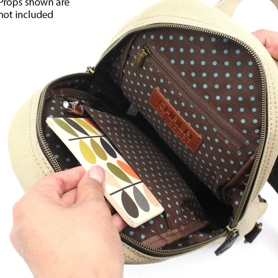 Canvas Sling Bag - Bird