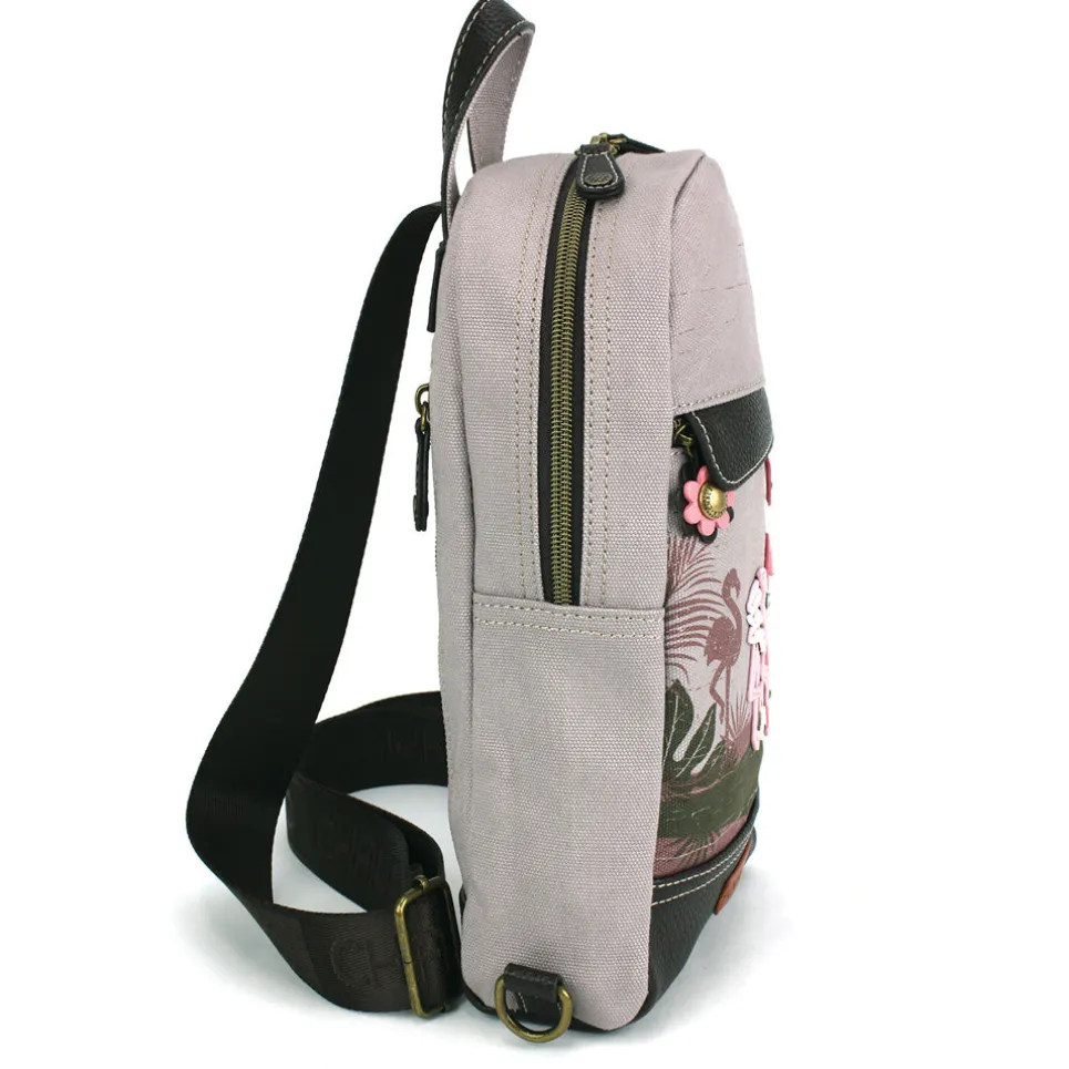 Canvas Sling Bag - Flamingo Group