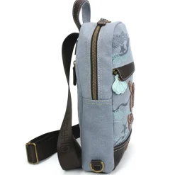 Canvas Sling Bag - Turtles