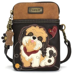 Cellphone Xbody - Brown Shih Tzu