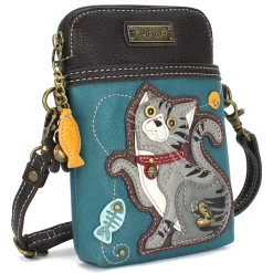 Cellphone Xbody - Gray Tabby Cat