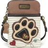 Cellphone Xbody - Ivory Paw Print