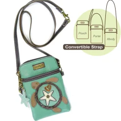 Cellphone Xbody - Sea Turtle (Teal)