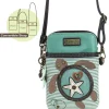 Cellphone Xbody - Sea Turtle (Teal Stripe)