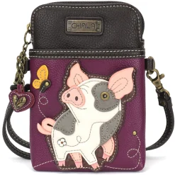 Cellphone Xbody - Spotted Pink Pig