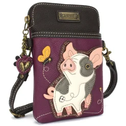Cellphone Xbody - Spotted Pink Pig
