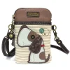Cellphone Xbody - Toffy Dog (Brown Stripe)