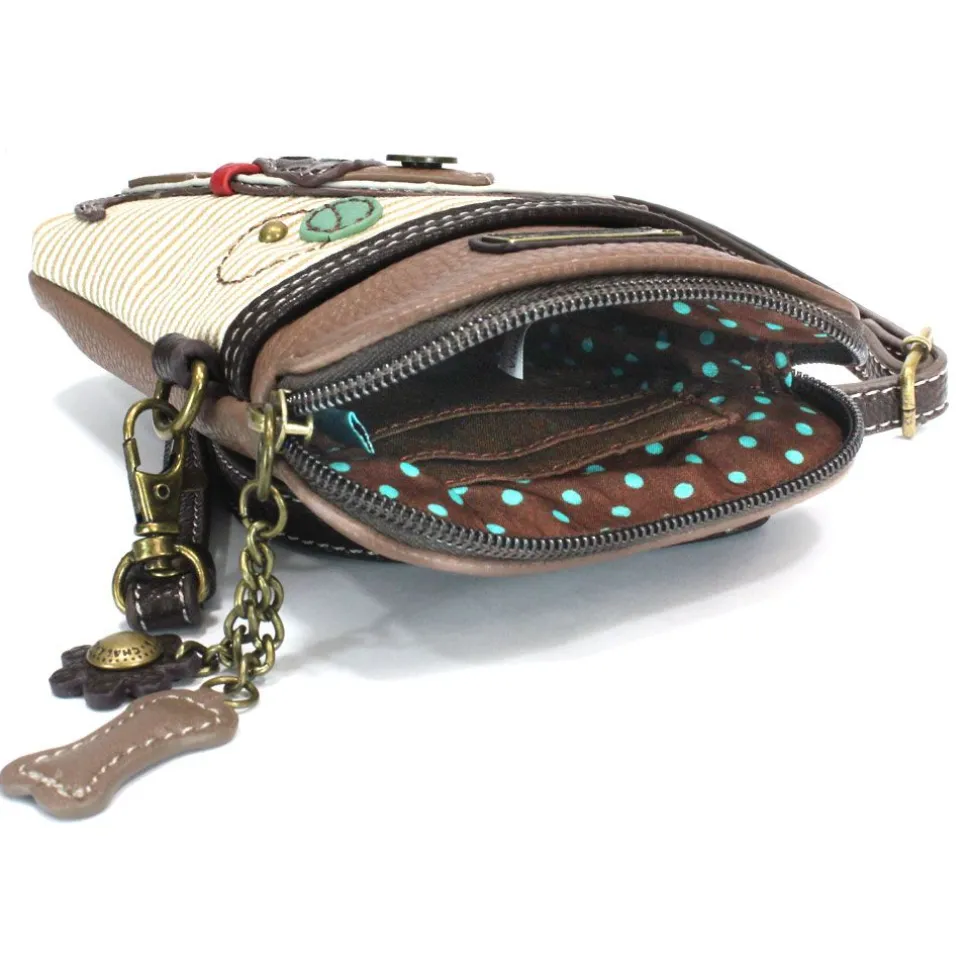 Cellphone Xbody - Toffy Dog (Brown Stripe)