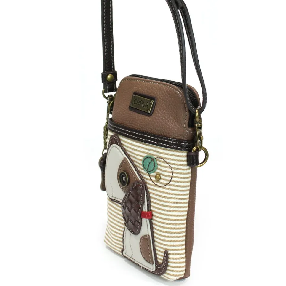 Cellphone Xbody - Toffy Dog (Brown Stripe)
