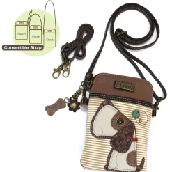 Cellphone Xbody - Toffy Dog (Brown Stripe)