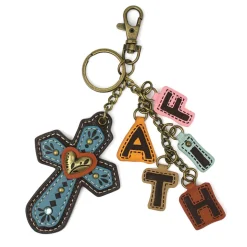 Charming Charms Keychain - Cross+FAITH