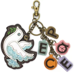Charming Charms Keychain - Dove+PEACE