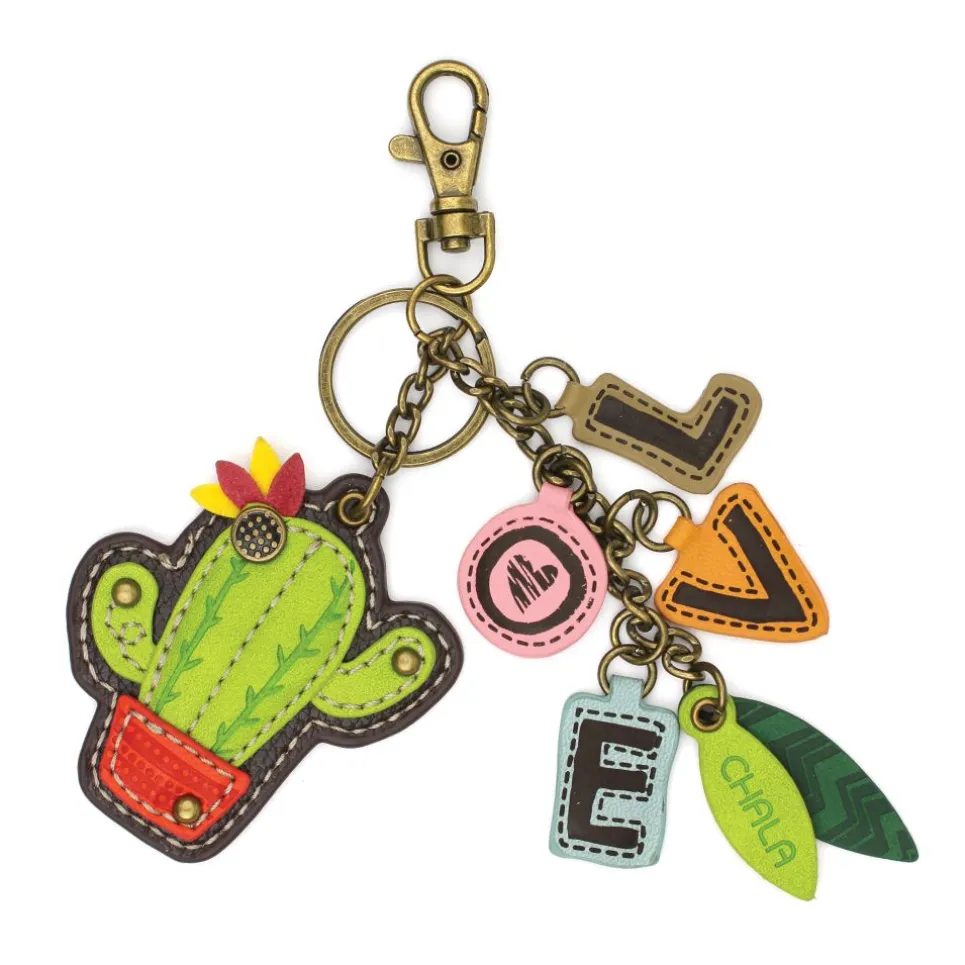 Charming Charms Keychain - Cactus+LOVE