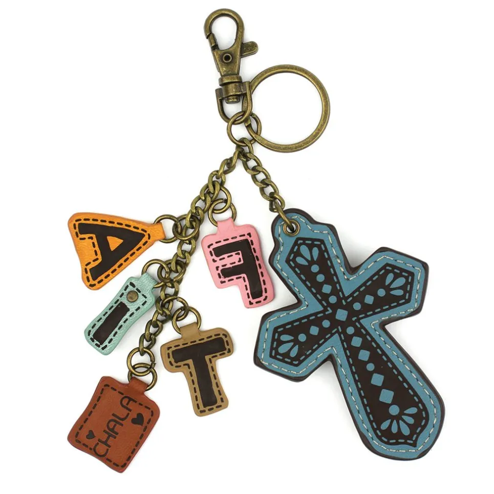 Charming Charms Keychain - Cross+FAITH