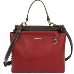 Charming Satchel - Burgundy