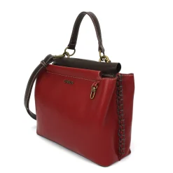 Charming Satchel - Burgundy