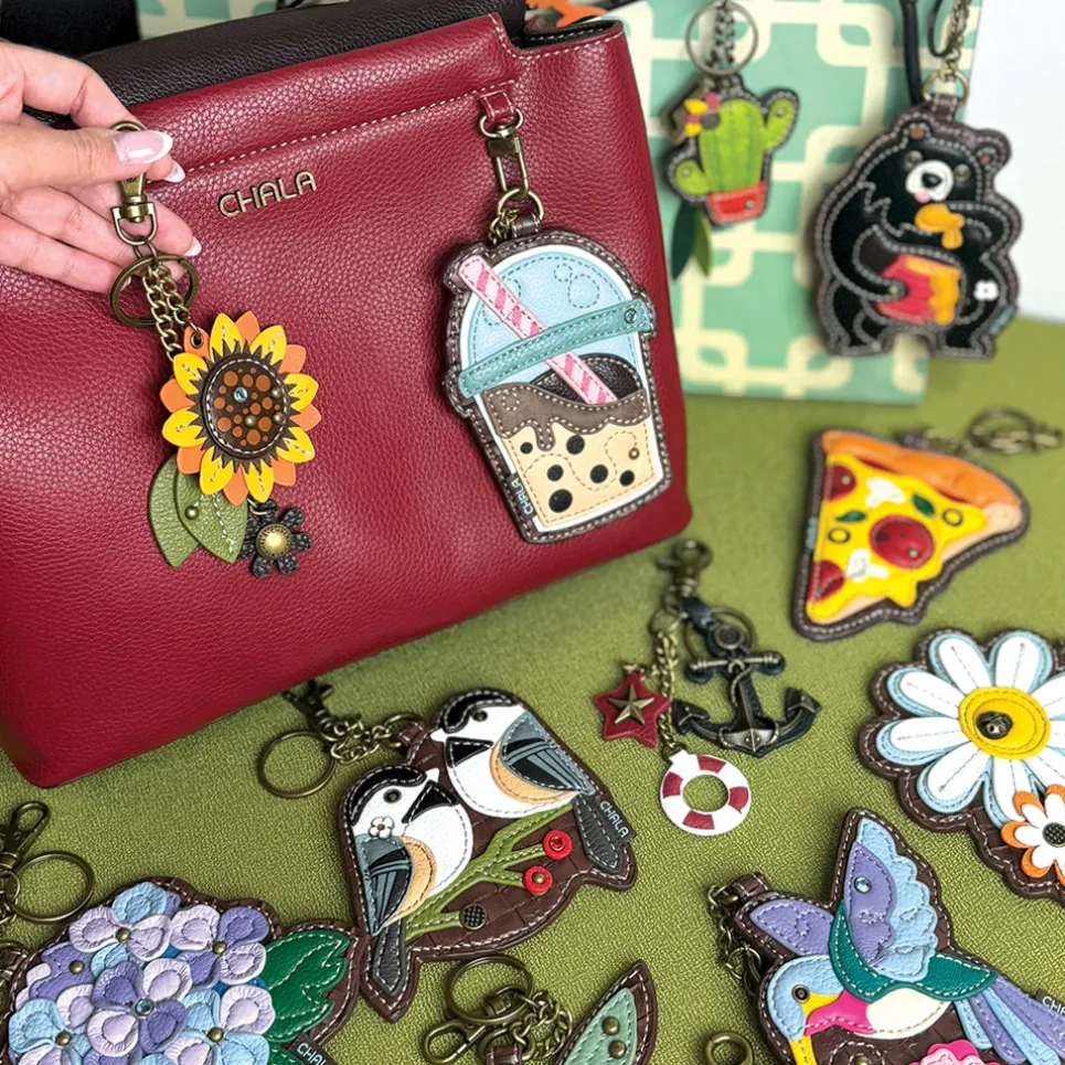 Charming Satchel - Burgundy