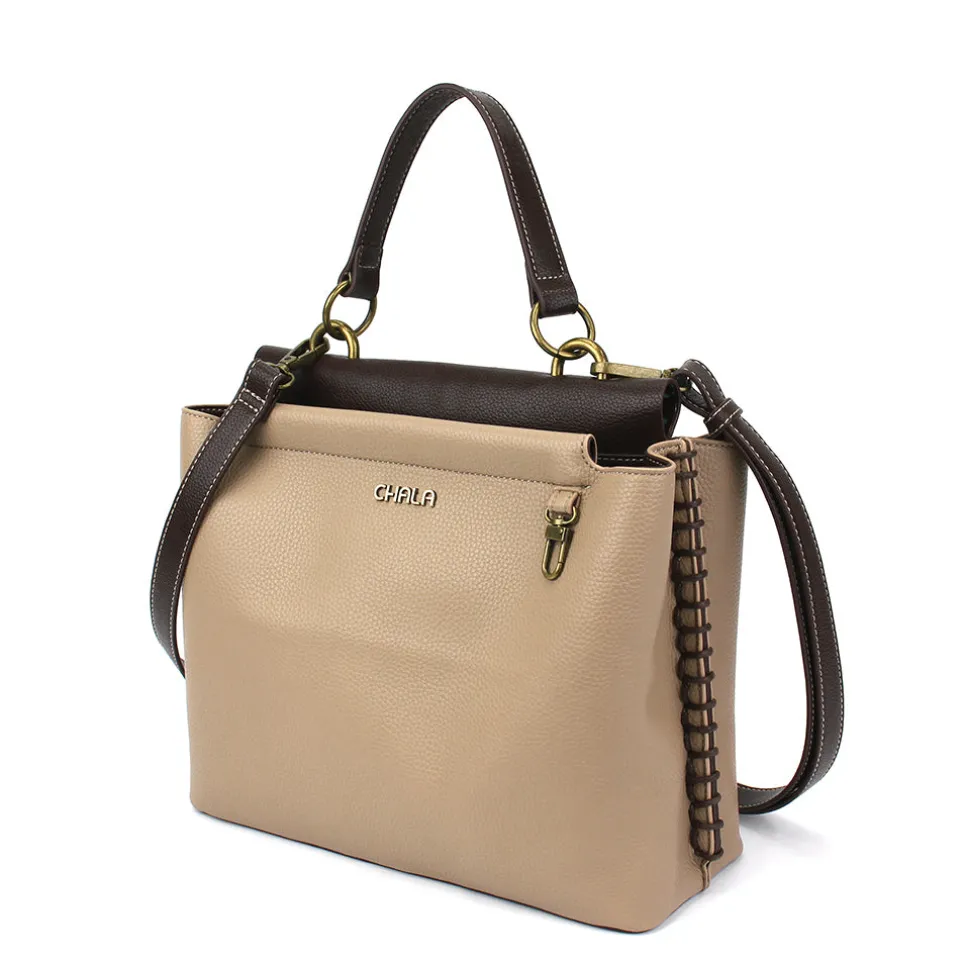 Charming Satchel - Taupe