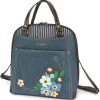 Convertible Backpack Purse - Forget Me Not