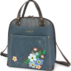 Convertible Backpack Purse - Forget Me Not