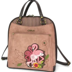 Convertible Backpack Purse - Flamingo Group
