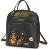 Convertible Backpack Purse - Monarch Butterfly