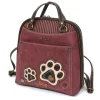 Convertible Backpack Purse - Pawprint