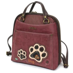 Convertible Backpack Purse - Pawprint