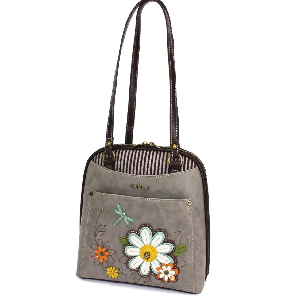 Convertible Backpack Purse - Daisy