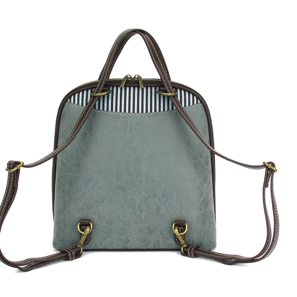 Convertible Backpack Purse - Sand Dollar