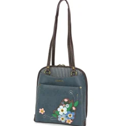 Convertible Backpack Purse - Forget Me Not