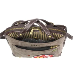 Convertible Backpack Purse - Mushrooms