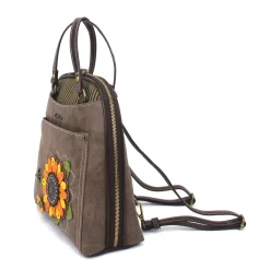 Convertible Backpack Purse - Sunflower