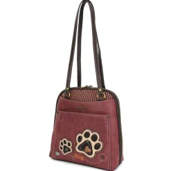Convertible Backpack Purse - Pawprint