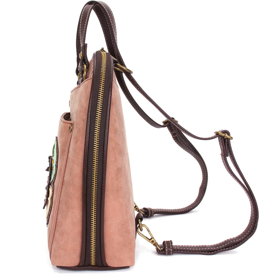 Convertible Backpack Purse - Butterfly