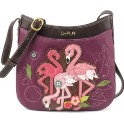 Crescent Crossbody - Flamingo Group
