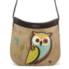 Crescent Crossbody - Owl A