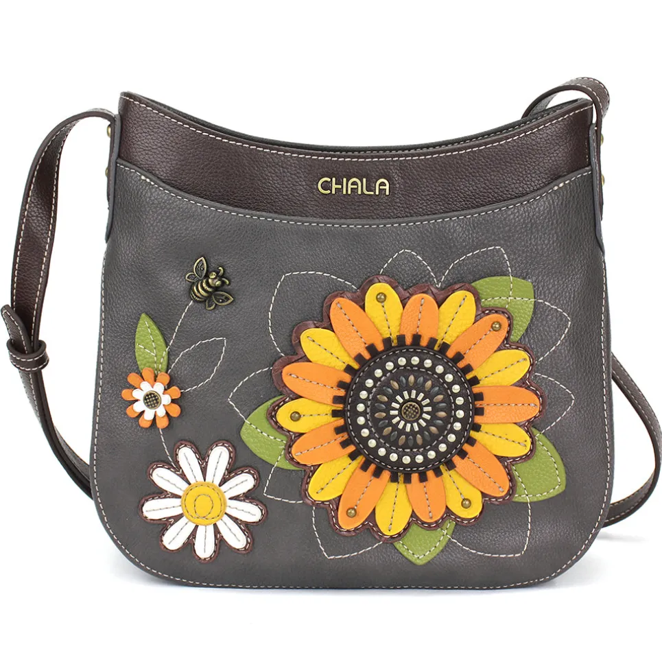 Crescent Crossbody - Sunflower