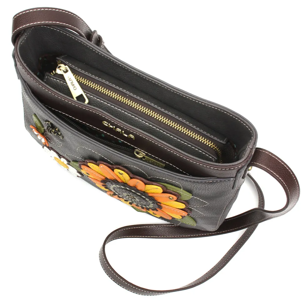 Crescent Crossbody - Sunflower