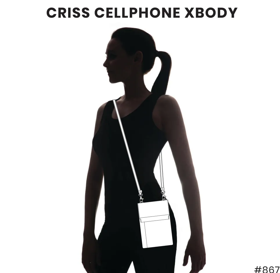 Criss Cellphone Xbody - RFID - Dragonfly