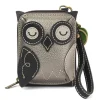 Cute-C - Credit Card Holder / Wallet Wristlet - Owl