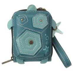 Cute-C - Credit Card Holder / Wallet Wristlet - Turtle