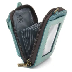 Cute-C - Credit Card Holder / Wallet Wristlet - Turtle